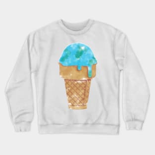 Earthy Ice Cream Crewneck Sweatshirt